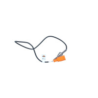 Exhaust gas temperature sensor 2-pin 534 mm cable NRF for AUDI and others
