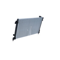 Kühler Motorkühlung Kühlrippen gelötet 650 - 388 mm Alu NRF für u.a. SEAT LEON