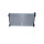 Kühler Motorkühlung Kühlrippen gelötet 650 - 388 mm Alu NRF für u.a. SEAT LEON