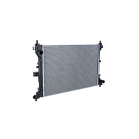 Radiator engine cooling 623 - 415 mm alu NRF for e.g. SUZUKI SX4