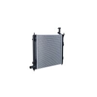 Radiator engine cooling cooling fins brazed 428 - 410 mm alu NRF for KIA PICANTO