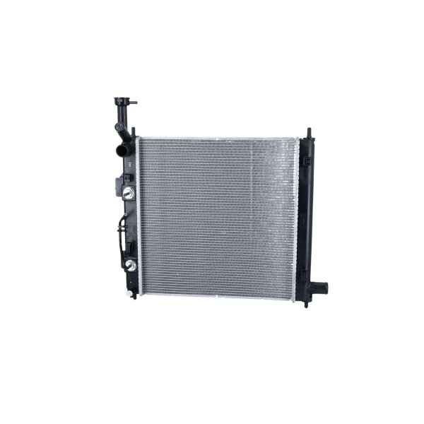 Kühler Motorkühlung Kühlrippen gelötet 410 - 428 mm Alu NRF für KIA PICANTO