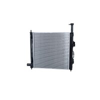 Kühler Motorkühlung Kühlrippen gelötet 410 - 428 mm Alu NRF für KIA PICANTO