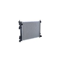 Radiator engine cooling 480 - 373 mm alu NRF for e.g. KIA RIO