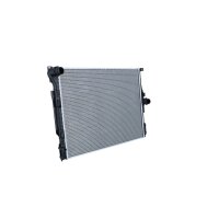 Kühler Motorkühlung Kühlrippen gelötet 600 - 475 mm Alu NRF für u.a. BMW 1er