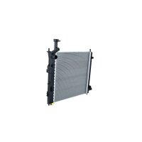 Radiator engine cooling cooling fins brazed 410 - 428 mm alu NRF for KIA PICANTO