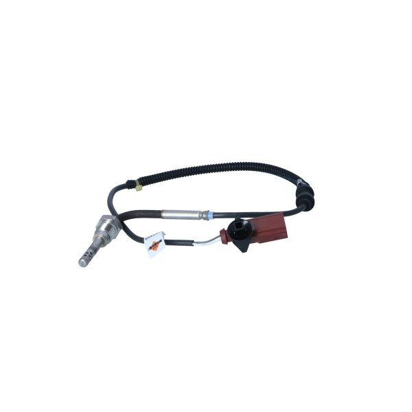 Exhaust gas temperature sensor 2-pin 457 mm cable NRF for VW POLO and others