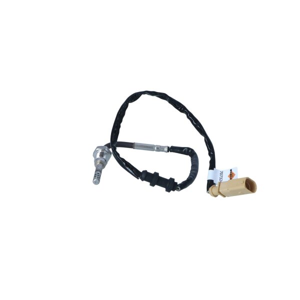 Sensor Abgastemperatur 2-polig 400 mm Kabel NRF für u.a. SKODA FABIA