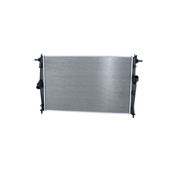 Kühler Motorkühlung Kühlrippen gelötet 672 - 433 mm Alu NRF für u.a. MAZDA 3