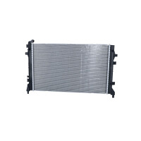 Radiator engine cooling 627 - 398 mm alu NRF for e.g. SEAT ALTEA