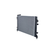 Radiator engine cooling 627 - 398 mm alu NRF for e.g. SEAT ALTEA
