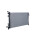 Radiator engine cooling 627 - 398 mm alu NRF for e.g. SEAT ALTEA