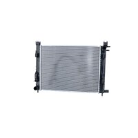 Radiator engine cooling fins brazed 508 - 405 mm alu NRF...