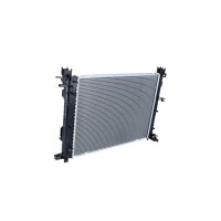 Kühler Motor Kühlrippen gelötet 508 - 405 mm Alu NRF für u.a. RENAULT CLIO