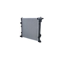 Radiator Engine cooling fins brazed 485 - 467 mm alu NRF...