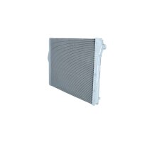 Kühler Motorkühlung Kühlrippen gelötet 611 - 492 mm Alu NRF für u.a. BMW 5er