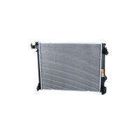 Radiator engine cooling 540 - 430 mm alu NRF for RENAULT MEGANE