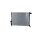 Radiator engine cooling 540 - 430 mm alu NRF for RENAULT MEGANE