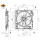 Engine cooling fan anti-overheating NRF suitable for e.g. CHEVROLET CAMARO