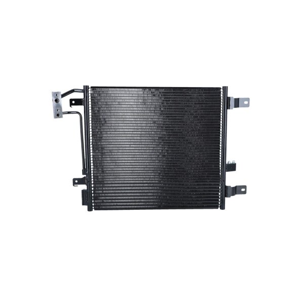 Air conditioning condenser with sealing ring NRF fits JEEP WRANGLER