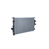 Kühler Motor Kühlrippen gelötet 600 - 376 mm Alu NRF für ALFA ROMEO GIULIA