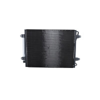 Kondensator Klimaanlage mit Dichtring NRF für u.a. VW PASSAT