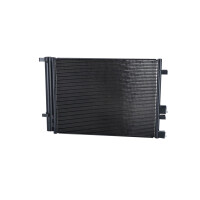 Air conditioning condenser with sealing ring NRF fits HYUNDAI i20