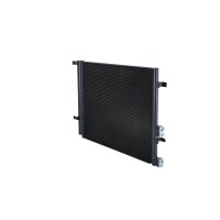 Air conditioning condenser with sealing ring NRF fits HYUNDAI i20