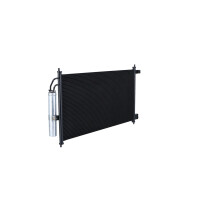 Air conditioning condenser with sealing ring NRF for NISSAN EVALIA and others