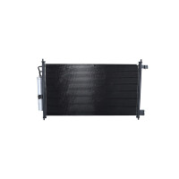 Air conditioning condenser with sealing ring NRF for NISSAN EVALIA and others