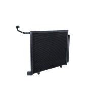 Air conditioning condenser with sealing ring NRF for FORD FIESTA and others