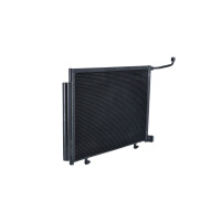 Air conditioning condenser with sealing ring NRF for FORD FIESTA and others