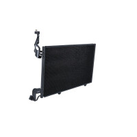 Air conditioning condenser with sealing ring NRF fits FORD FIESTA