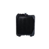 Kühler Motor Kühlrippen gelötet 445 - 450 mm Kupfer NRF für u.a. NEW HOLLAND