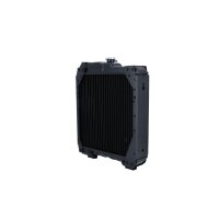 Kühler Motor Kühlrippen gelötet 445 - 450 mm Kupfer NRF für u.a. NEW HOLLAND