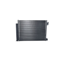 Air conditioning condenser with sealing ring NRF for RENAULT CLIO and others