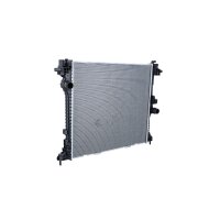 Radiator engine cooling fins brazed 580 - 523 mm alu NRF for ALFA ROMEO GIULIA