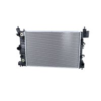 Radiator engine cooling 580 - 385 mm alu NRF for e.g....