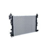 Radiator engine cooling 580 - 385 mm alu NRF for e.g. OPEL MOKKA