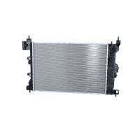 Radiator engine cooling 580 - 385 mm alu NRF for e.g. OPEL MOKKA