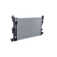 Radiator engine cooling 580 - 385 mm alu NRF for e.g. OPEL MOKKA