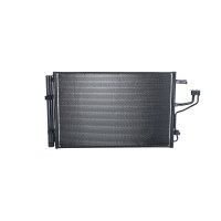 Air conditioning condenser with sealing ring NRF fits KIA...