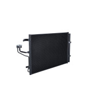 Air conditioning condenser with sealing ring NRF fits KIA SOUL