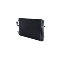 Air conditioning condenser with sealing ring NRF fits KIA SOUL