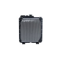 Kühler Motor Kühlrippen gelötet 445 - 451 mm Alu NRF für u.a. NEW HOLLAND TD 5
