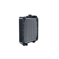 Kühler Motor Kühlrippen gelötet 445 - 451 mm Alu NRF für u.a. NEW HOLLAND TD 5