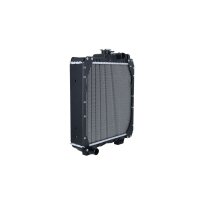 Radiator engine cooling cooling fins brazed 445 - 451 mm alu NRF for NEW HOLLAND