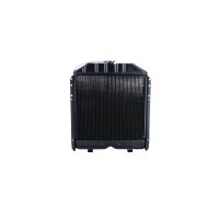 Radiator engine cooling 420 - 450 mm copper NRF for NEW HOLLAND