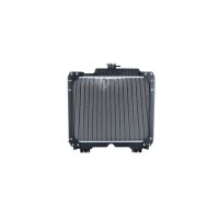 Radiator engine cooling cooling fins brazed 410 - 538 mm alu NRF for NEW HOLLAND