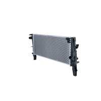 Radiator engine cooling 680 - 271 mm alu NRF for e.g. BMW 2